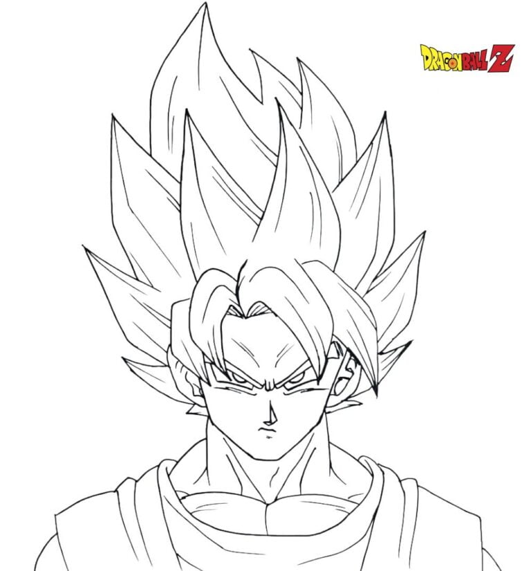 Dragon Ball Z رسومات تلوين PEPE LT