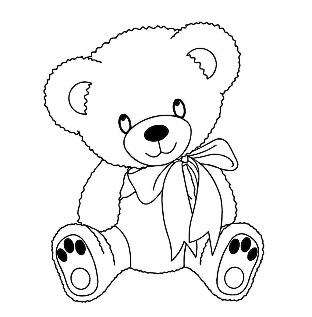 Doll coloring page