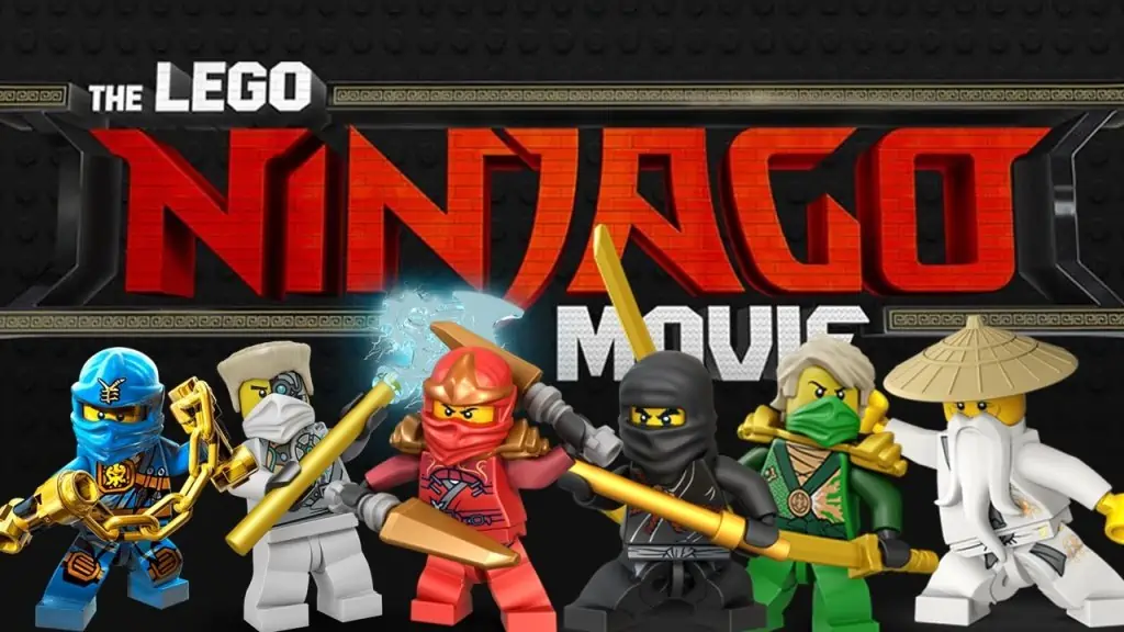 Ninjago movie label