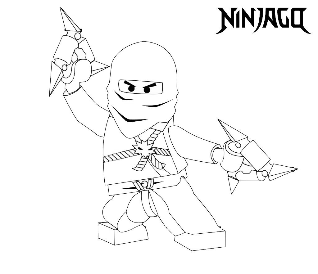 NinjaGO coloring page