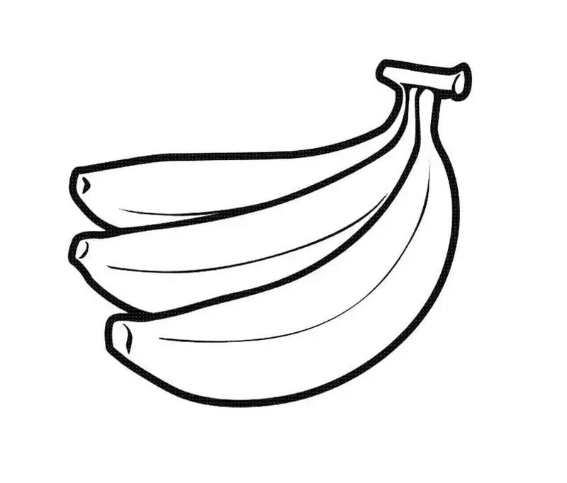 Fructe banane la culoare