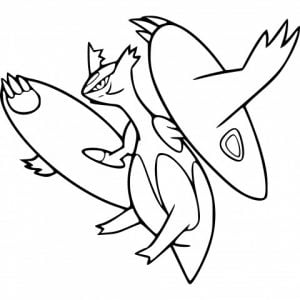 latias coloring page printable pokemon