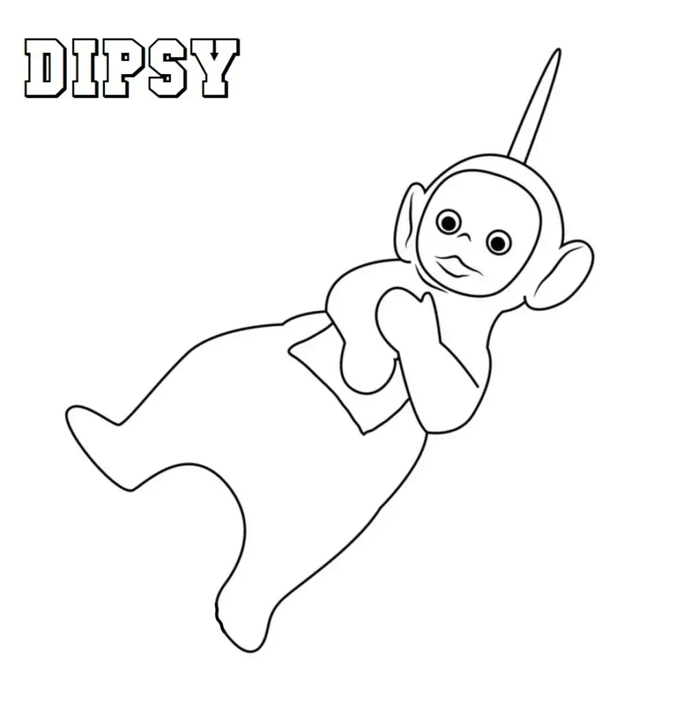 Dipsy untuk mewarnai