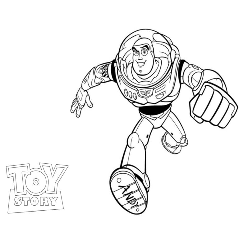 Toy Story (Toy Story) teikningar til að lita