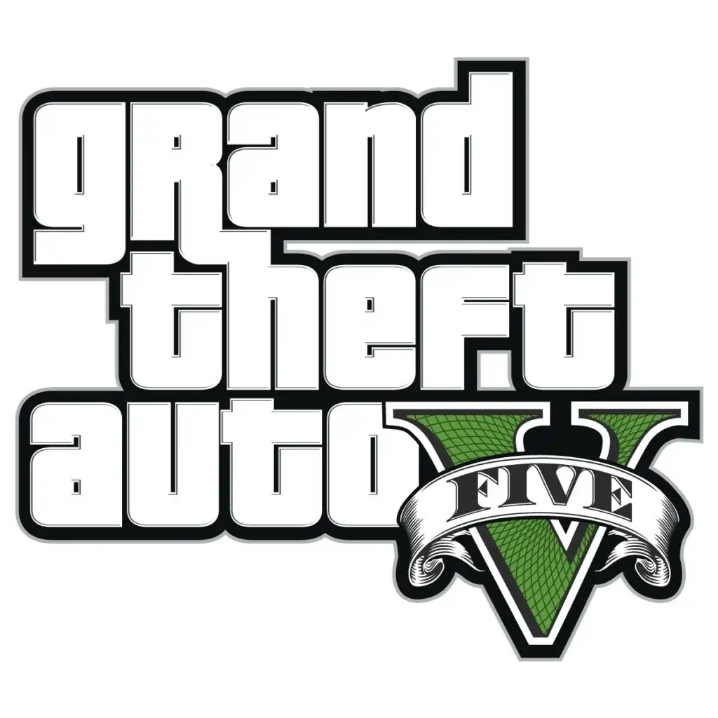 GTA Grand theft auto 5 logo värvimiseks