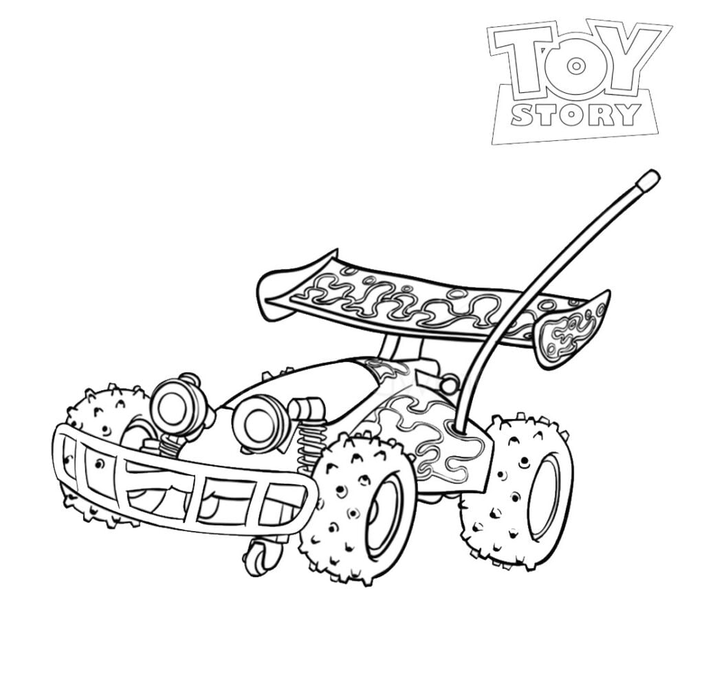 Toy Story RC litabækur 