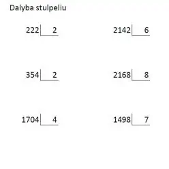 division de matematicas para quinto grado