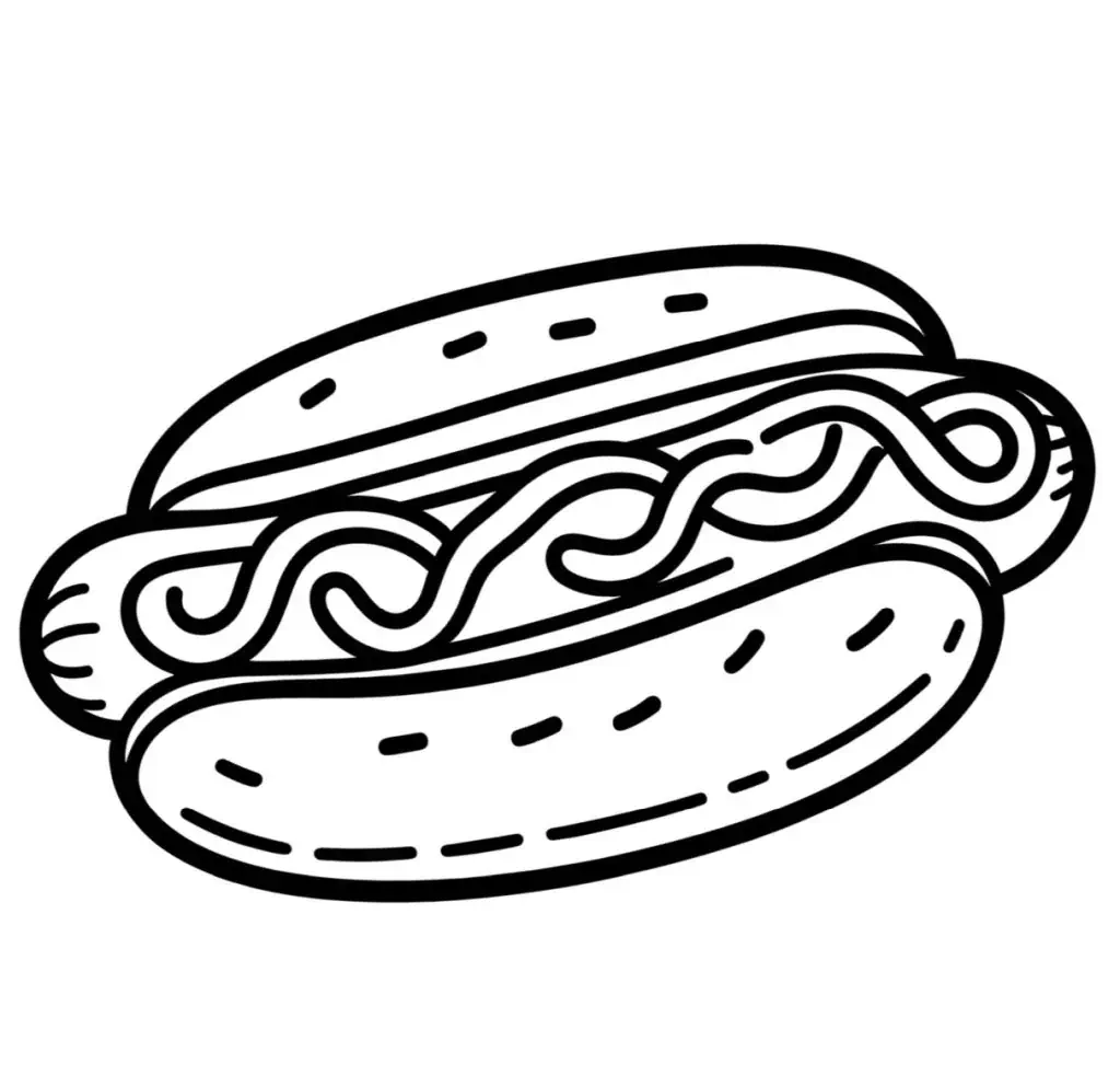 Hotdog värvimiseks