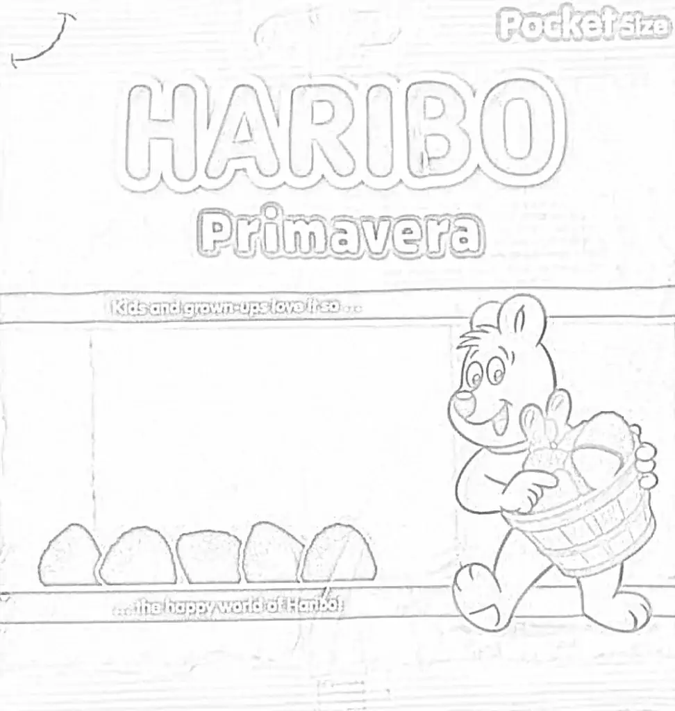 Упаковка для цукерок Haribo