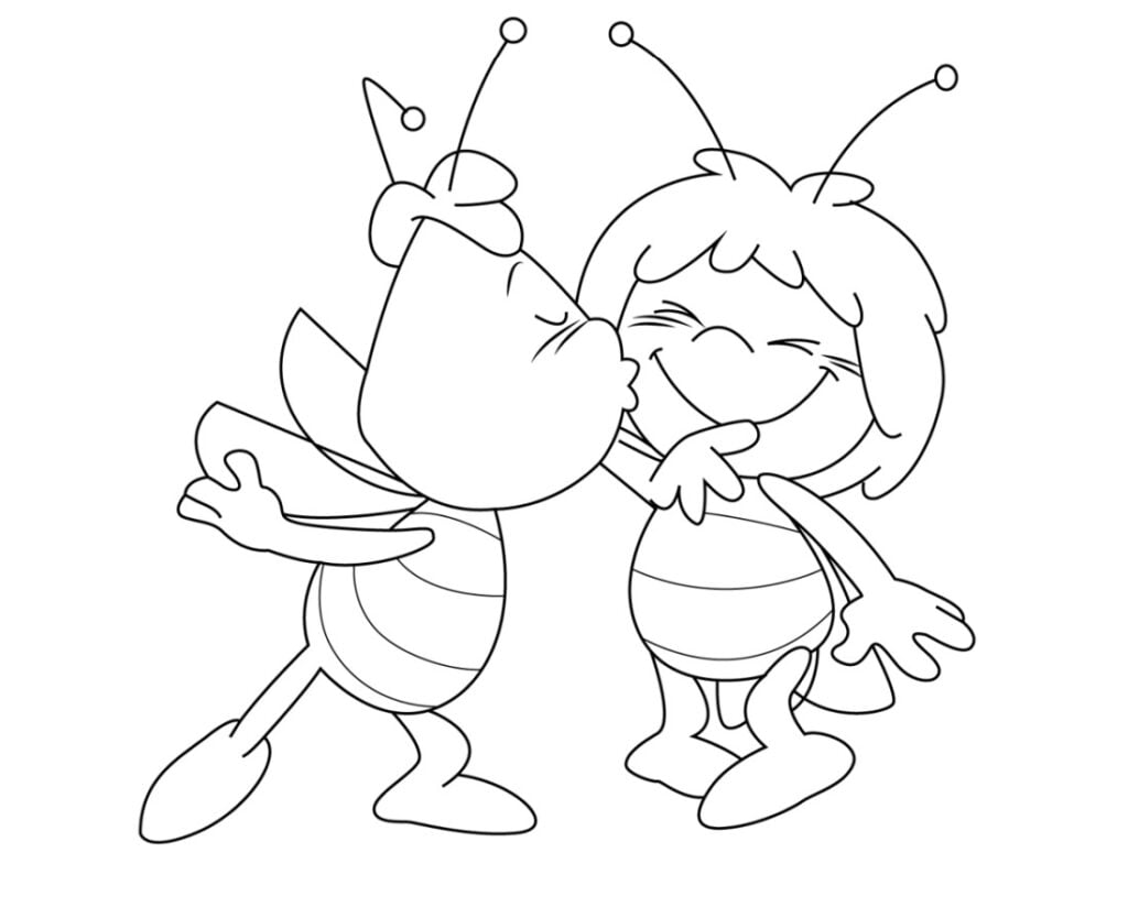 Pszczółka Maja kocha