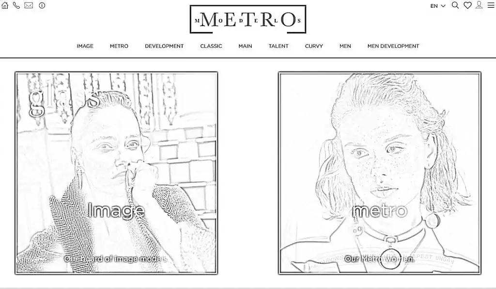 Färbung von Metro Models