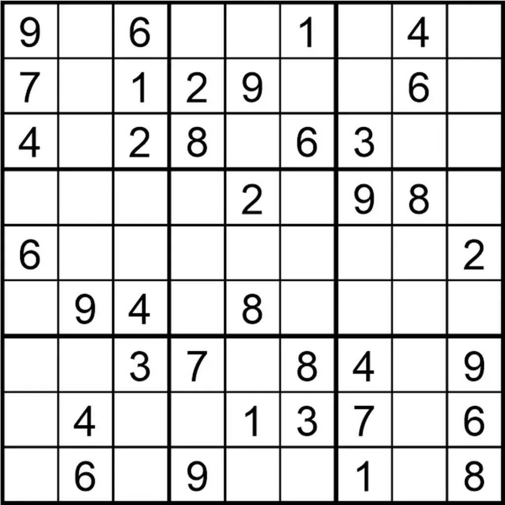 Sudoku pusle