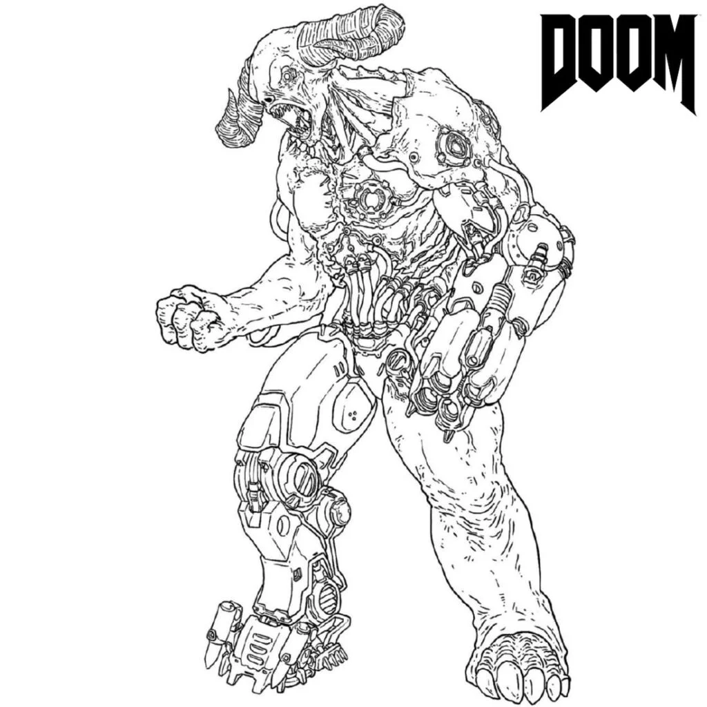 Doom spalvinti