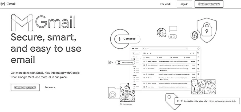 Google Mail Ausmalbilder