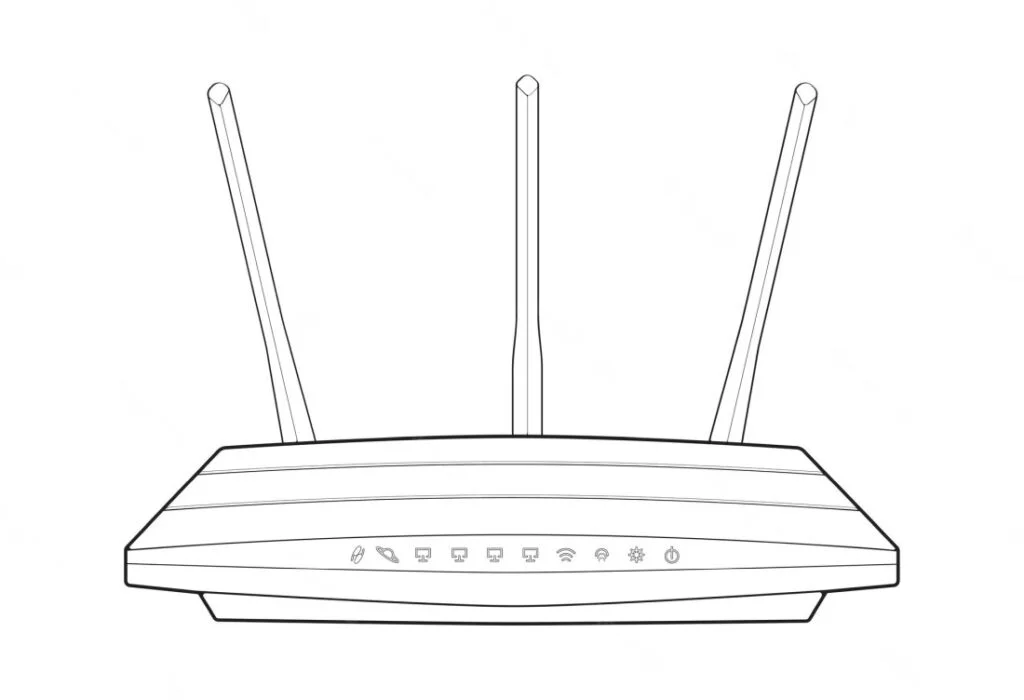 Internet ruter bojanka