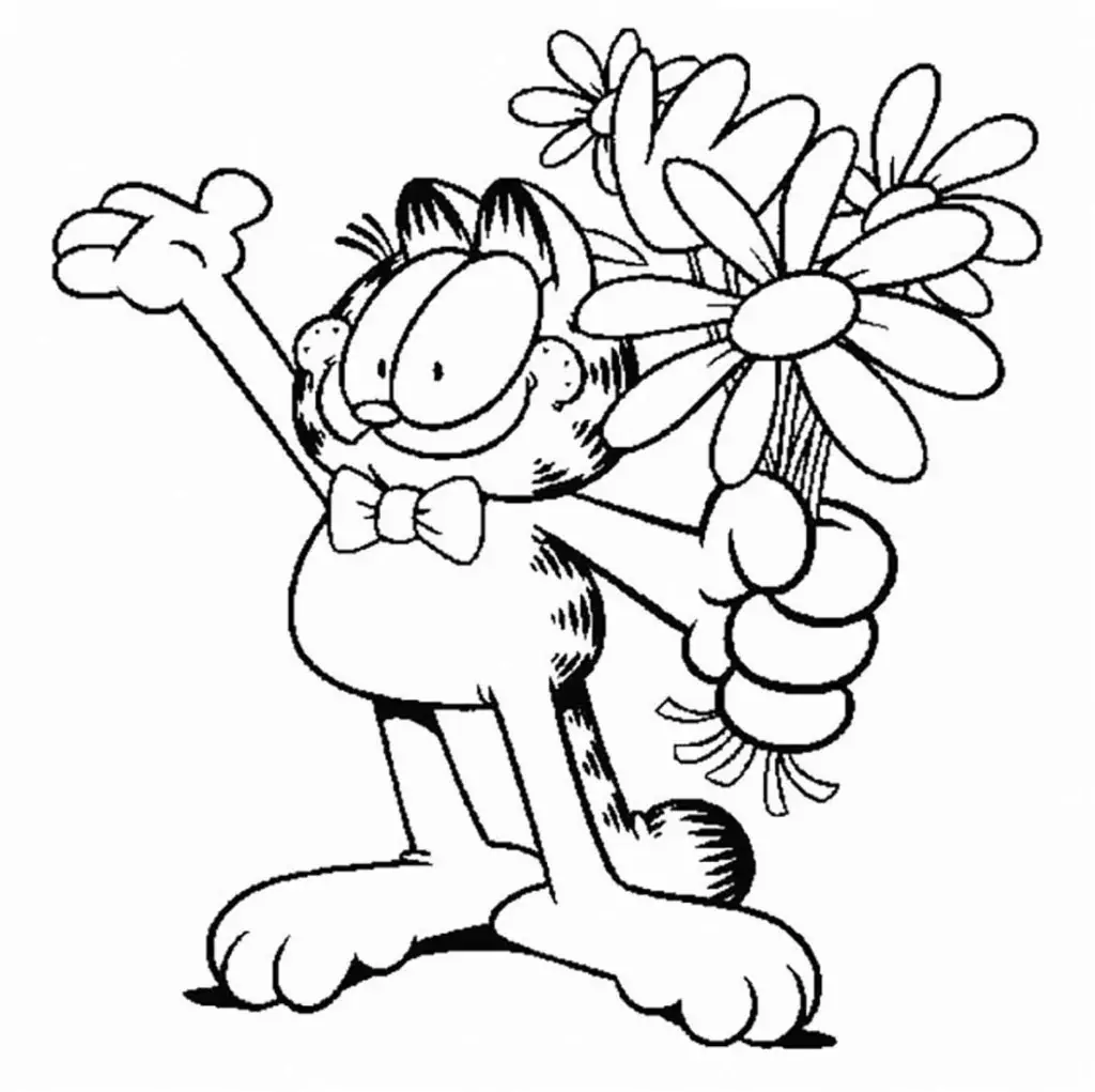 Garfield gélekkel