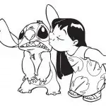 Lilo ja Stitch värvimiseks