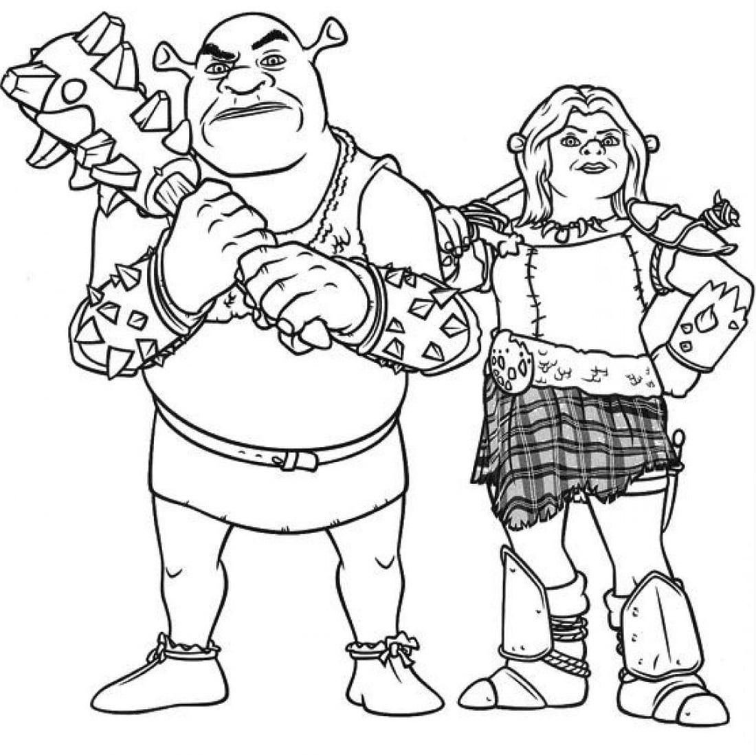 Actualizar 76 Shrek Y Fiona Para Dibujar Mejor Vn 3798