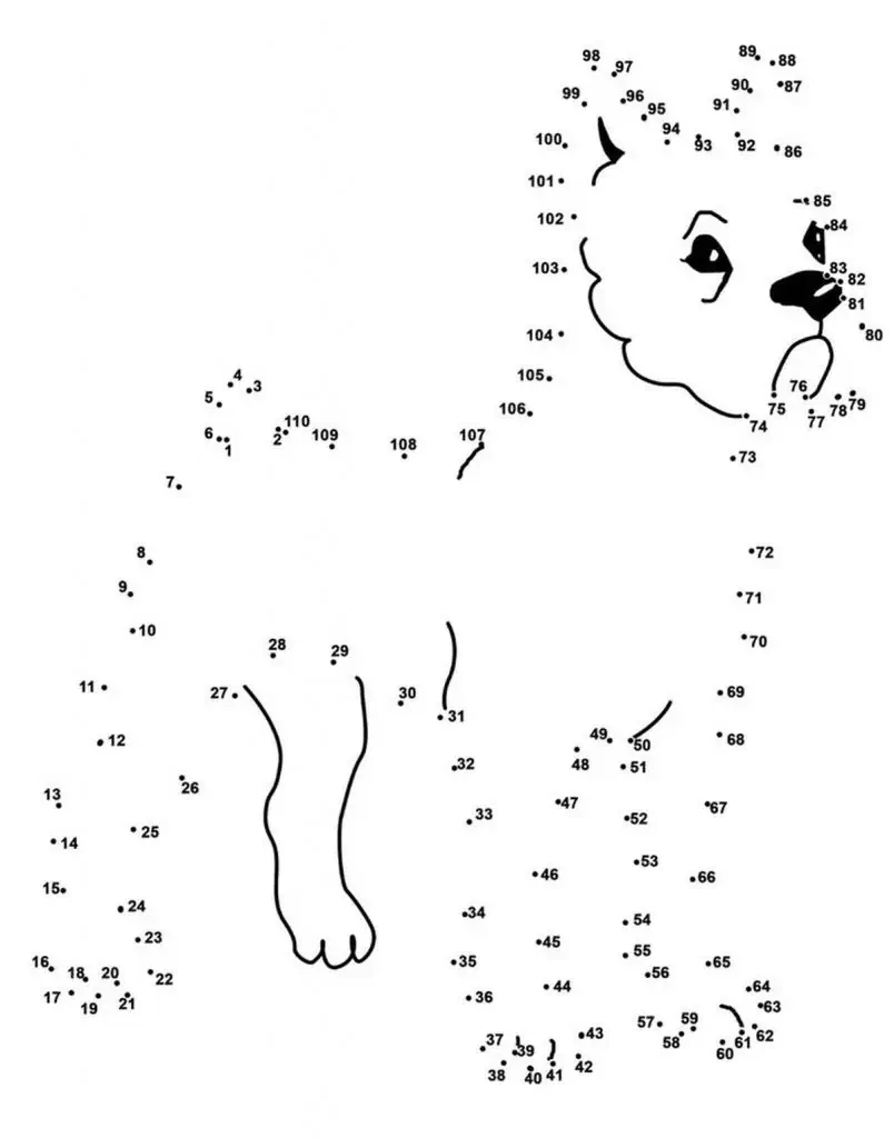 Unisci i punti cane