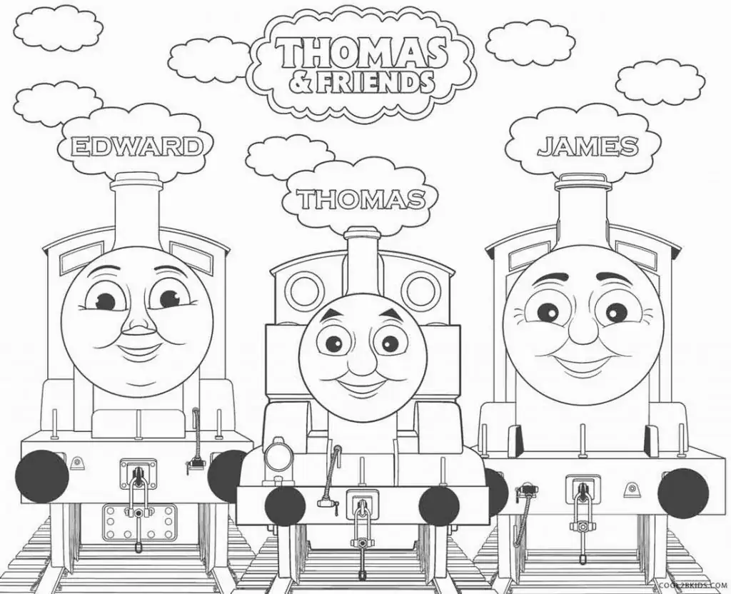 Tom Erward, James Trains