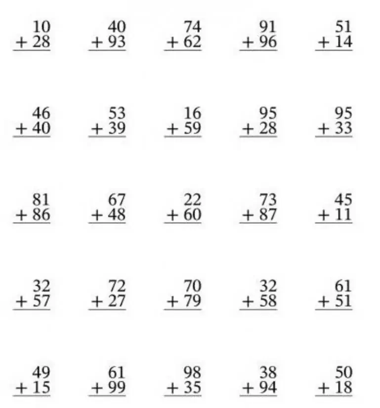 Probleme matematike për nxënësit e klasës së tretë