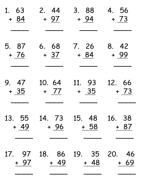 Problemas de composición matemática para quinto grado.