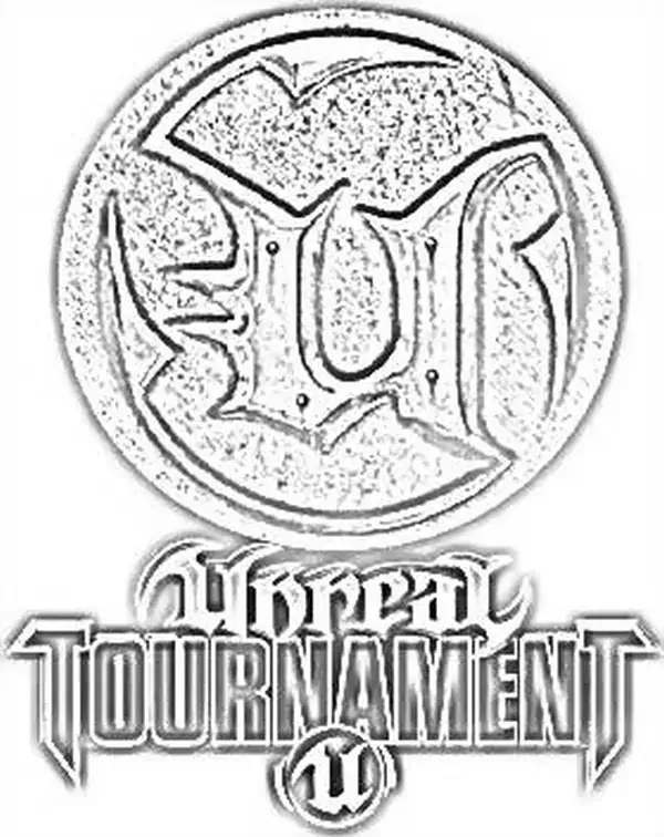 Unreal Tournament žaidimo spalvinimas.