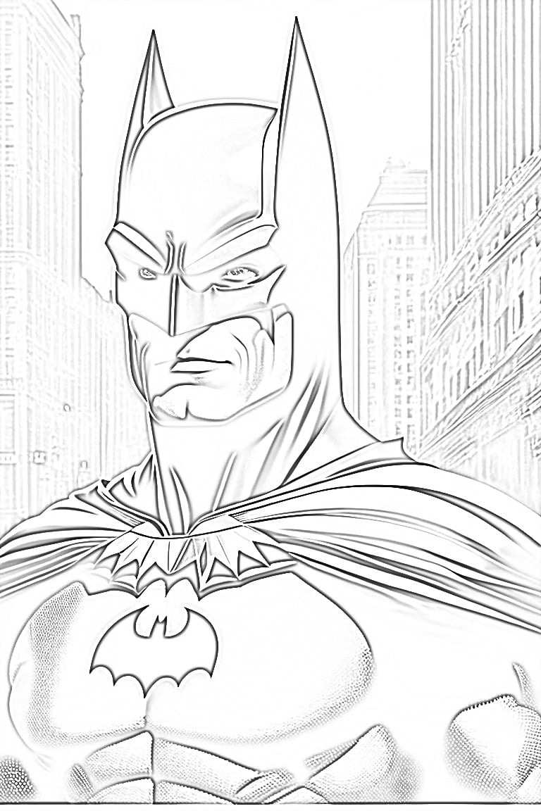 Kleurplaten Batman Om In Te Kleuren Voor Jongens Gratis Kleurplaten