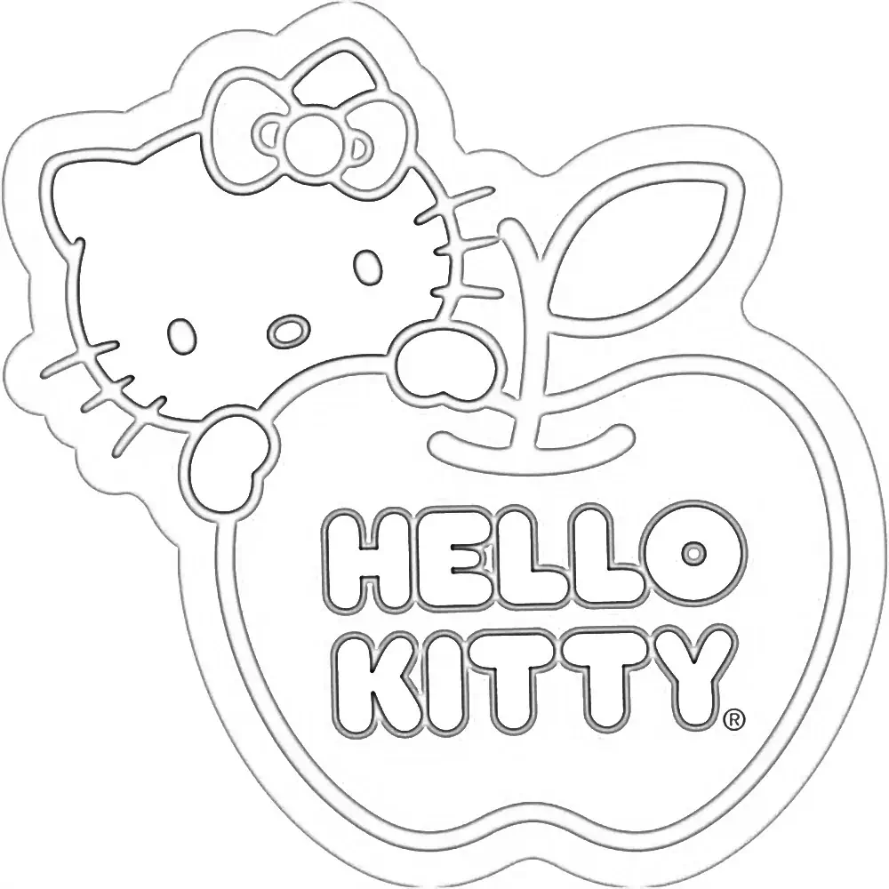 Hello Kitty logotipas