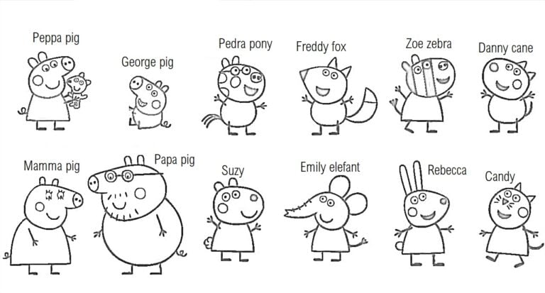 Peppa pig bojanka 🐷 – PEPE