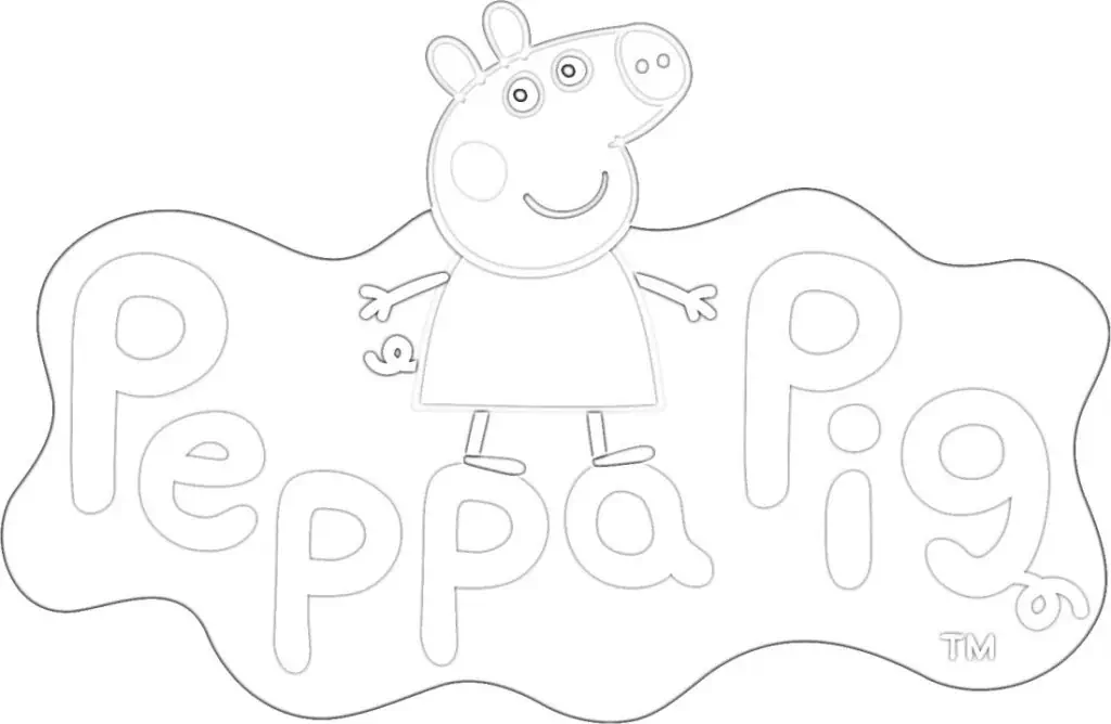 Peppa pig logotyp