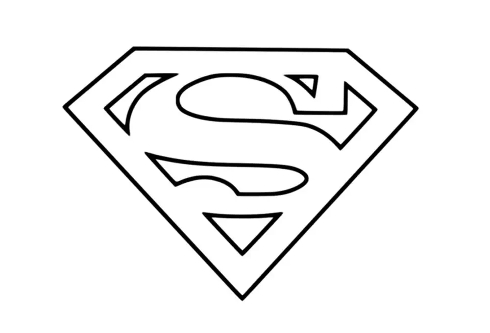 علامة مثلث Superman