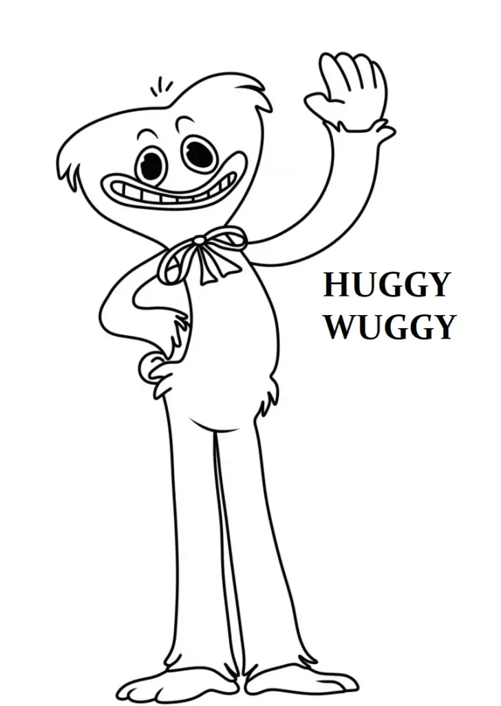 Lodër e butë Huggy Vuggy.