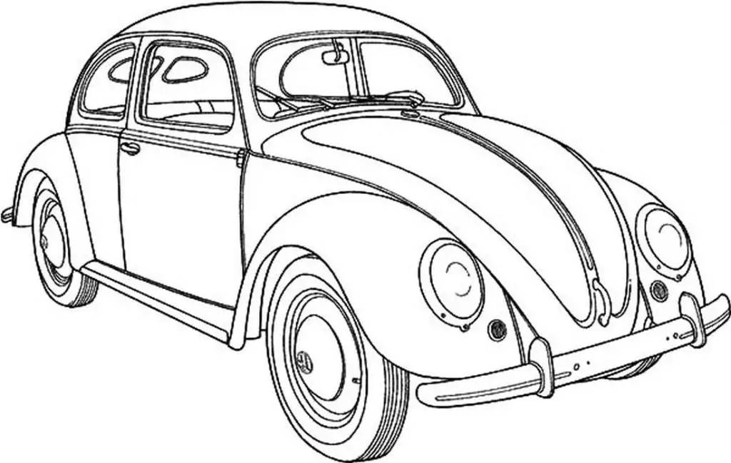 VW Beetle avtomobilini bo'yash sahifasi